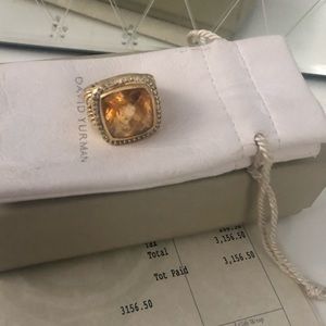 David Yurman Diamond Gold Ring